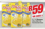 Danone Ultra Mel Vla-3X1Ltr