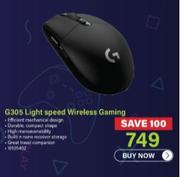 Logitech G305 Light Speed Wireless Gaming Mouse