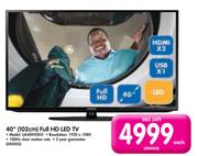Samsung 40"(102cm) Full HD LED TV UA40H5003
