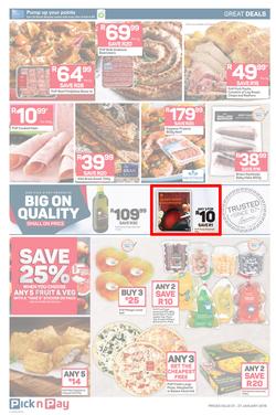 Pick n Pay KZN : Unbeatable Savings (21 Jan - 27 Jan 2019), page 2