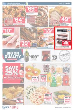 Pick n Pay KZN : Unbeatable Savings (21 Jan - 27 Jan 2019), page 2