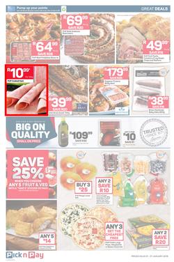 Pick n Pay KZN : Unbeatable Savings (21 Jan - 27 Jan 2019), page 2