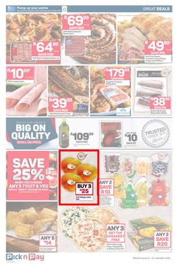 Pick n Pay KZN : Unbeatable Savings (21 Jan - 27 Jan 2019), page 2