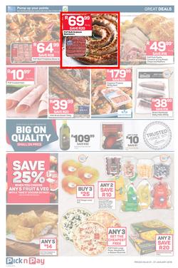 Pick n Pay KZN : Unbeatable Savings (21 Jan - 27 Jan 2019), page 2