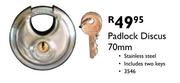 Padlock Discus 70mm