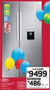 Defy 740Ltr Metallic Side By Side Fridge With Water Dispenser DFF437