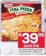 Dr. Oetkar Ital Pizza Familia-424/529g Each