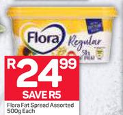 Flora Fat Spread-500g Each