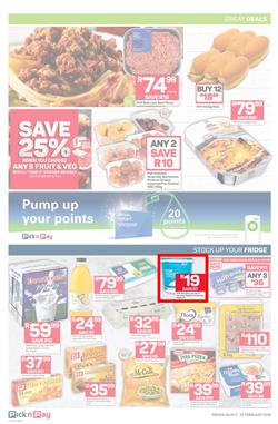 Pick n Pay  Gauteng, Free State, North West, Mpumalanga, Limpopo and Northern Cape : Save Now (04 Feb - 10 Feb 2019), page 2