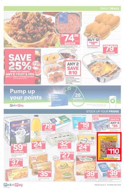 Pick n Pay  Gauteng, Free State, North West, Mpumalanga, Limpopo and Northern Cape : Save Now (04 Feb - 10 Feb 2019), page 2