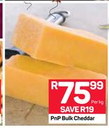 PnP Bulk Cheddar-Per kg