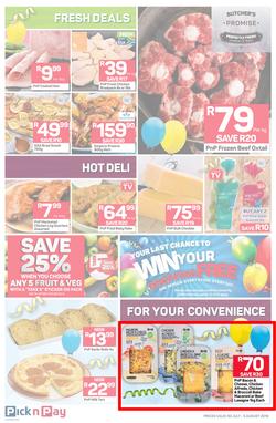 Pick n Pay KZN : Birthday Deals (30 Jul - 05 Aug 2018), page 2