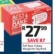 PnP Best 4 Bake Margarine Brick-1Kg