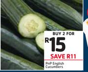 PnP English Cucumbers-For 2