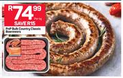 PnP Bulk Country Classic Boerewors-Per kg