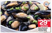 Breco Seafoods Whole Cooked Mussels-454g