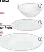 Aro 25.5Cm Dinner Plate-Per 6 Pack