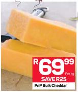 PnP Bulk Cheddar-Per kg