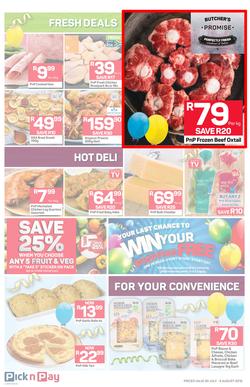 Pick n Pay : Birthday Deals (30 Jul - 05 Aug 2018), page 2