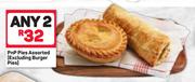 Pnp Pies Assorted(Excluding Burger Pies)-For 2