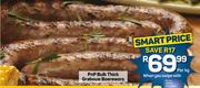 PnP Bulk Thick Grabouw Boerewors-Per Kg