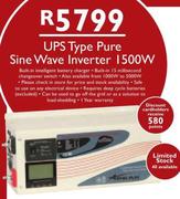 UPS Type Pure Sine Wave Inverter 1500W