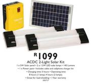 ACDC 2 Light Solar Kit