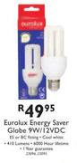 Eurolux Energy Saver Globe 9W/12V DC