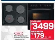 Defy Undercounter Oven & Hob Bundle DCB006