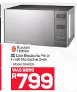 Russell Hobbs 20Ltr Electronic Mirror Finish Microwave Oven 