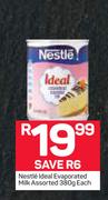 Nestle Ideal Evaporated Milk-380g Each