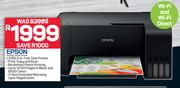 Epson L3150 3 In 1 Ink Tank Printer
