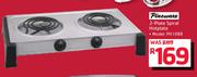 Pineware 2-Plate Spiral Hotplate PH1088