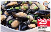 Breco Seafoods Whole Cooked Mussels-454g