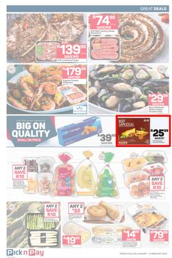 Pick n Pay  Gauteng, Free State, North West, Mpumalanga, Limpopo and Northern Cape : Unbeatable Savings (28 Jan - 03 Feb 2019), page 2