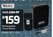 Wahl Rechargeable Travel Shaver 3615-1016
