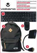 Volkano Wireless Keyboard And Mouse Combo