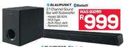 Blaupunkt 2.1 Channel Sound Bar With Subwoofer SB1015