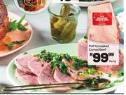 PnP Uncooked Corned Beef-Per kg