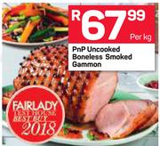 PnP Uncooked Boneless Smoked Gammon-Per kg