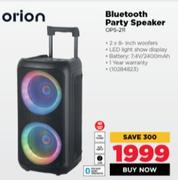 Orion Bluetooth Party Speaker OPS-211