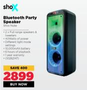 Shox Bluetooth Party Speaker Shox Nuke