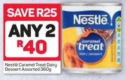 Nestle Caramel Treat Dairy Dessert-2X360g