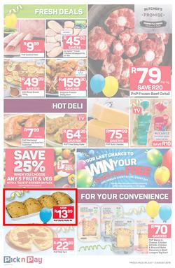 Pick n Pay Eastern Cape : Birthday Deals (30 Jul - 05 Aug 2018), page 2
