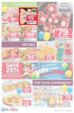 Pick n Pay Eastern Cape : Birthday Deals (30 Jul - 05 Aug 2018), page 2