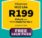 Hisense H12 Lite LTE-On MTN Made For Me S