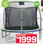 Monterra 10ft Trampoline With Enclosure