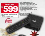 Open View HD Decoder & PVR 32GB Stick NA9200 + 3GB
