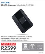TP-Link 4G LTE Advanced Mobile WiFi M7350