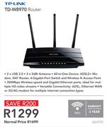 TP-Link Router TD-W8970